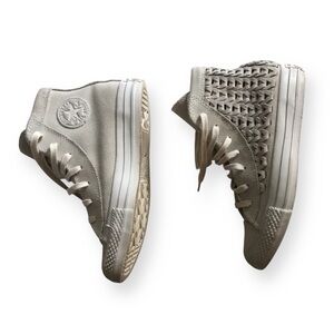 Converse Women's Woven Suede High-Top Sneakers